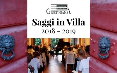 I nostri Saggi in Villa 2018 2019